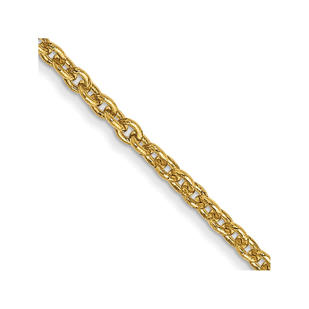 10k 1.4mm Forzantine Cable Chain