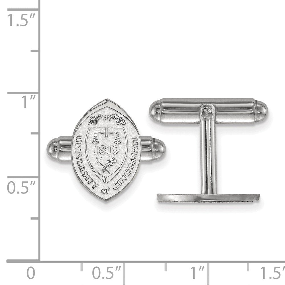 Cincinnati Crest Cuff Links (Sterling Silver)