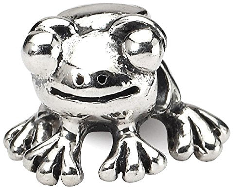 Sterling Silver Reflections Frog Bead