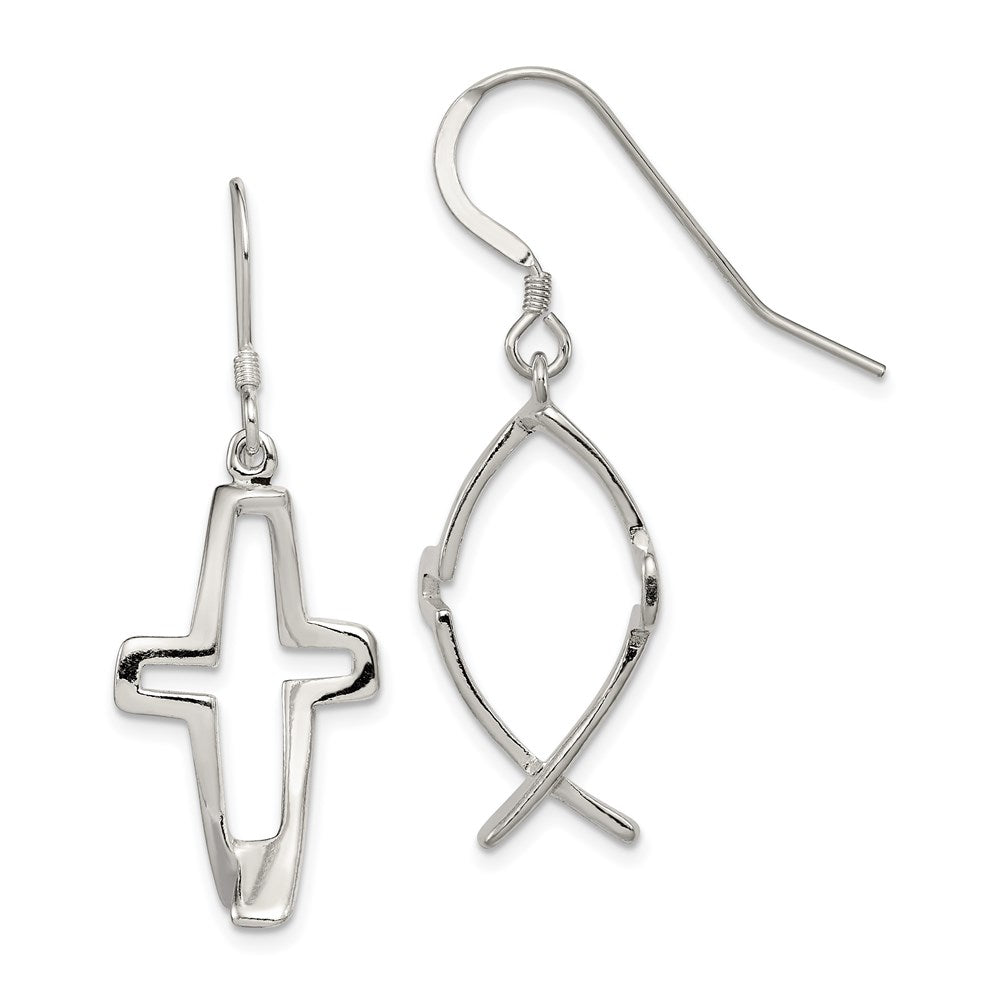 Sterling Silver Rhodium-plated 4-5mm Black Round Freshwater Cultured Pearl Post Earrings
