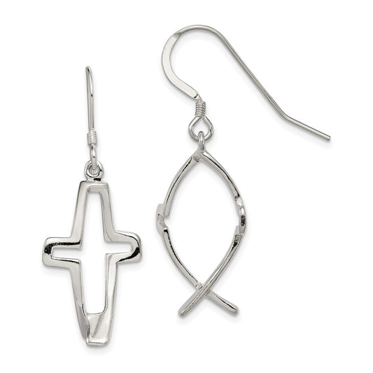 Sterling Silver Rhodium-plated 4-5mm Black Round Freshwater Cultured Pearl Post Earrings