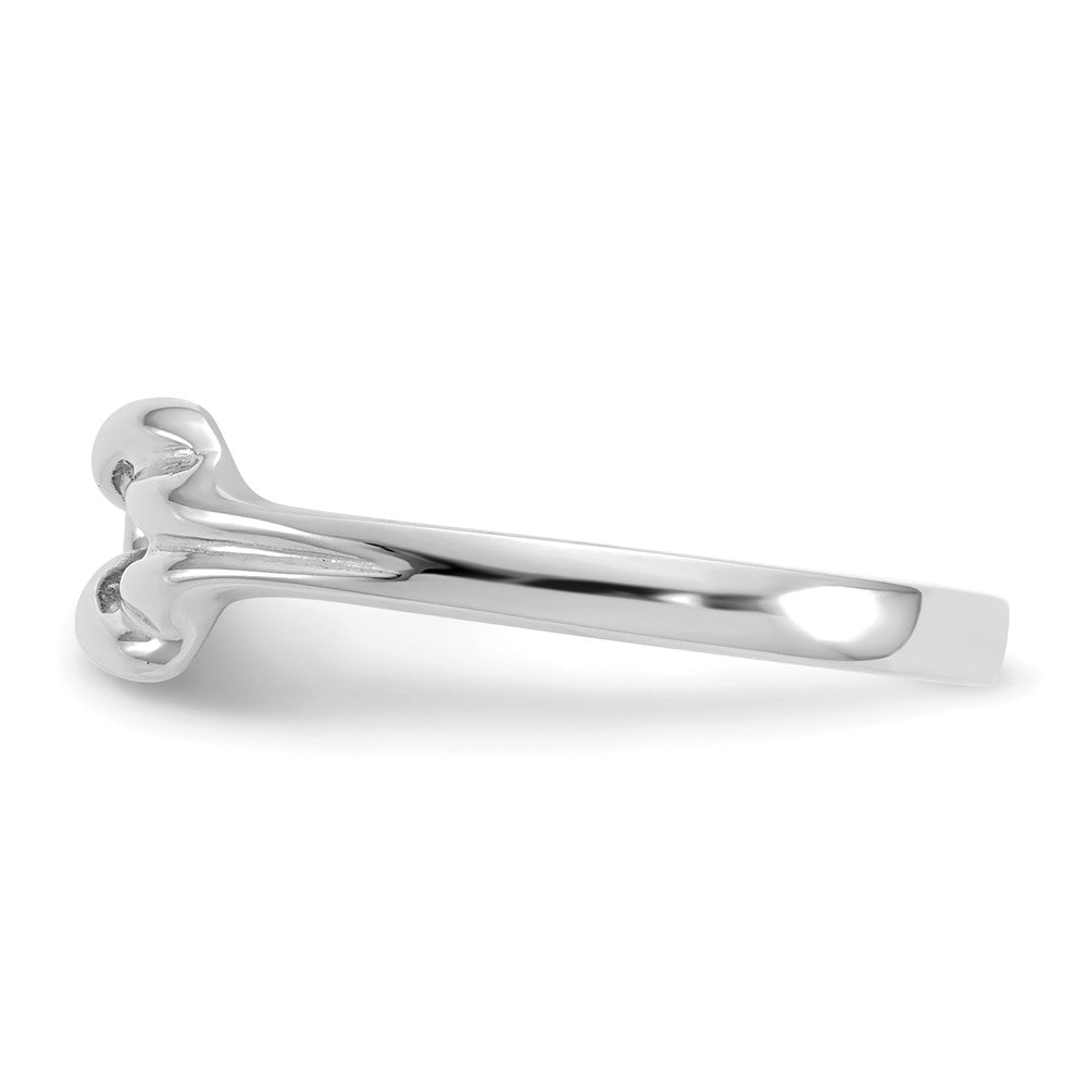 14Kw Freeform Knot Ring Size 7