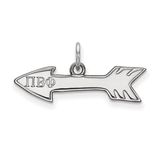 Sterling Silver Official Licensed Greek Sororities Pi Beta Phi (???) XS Pendant
