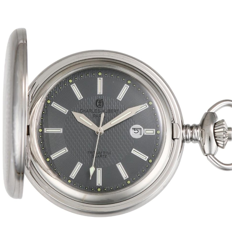 Charles-Hubert Paris Men's TW1006 Classic Collection Pocket Watch