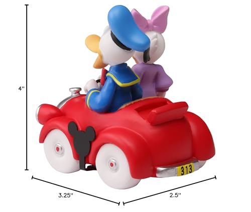 Precious Moments Disney Showcase Disney Collectible Parade Daisy and Donald Duck Figurine, 1 Each