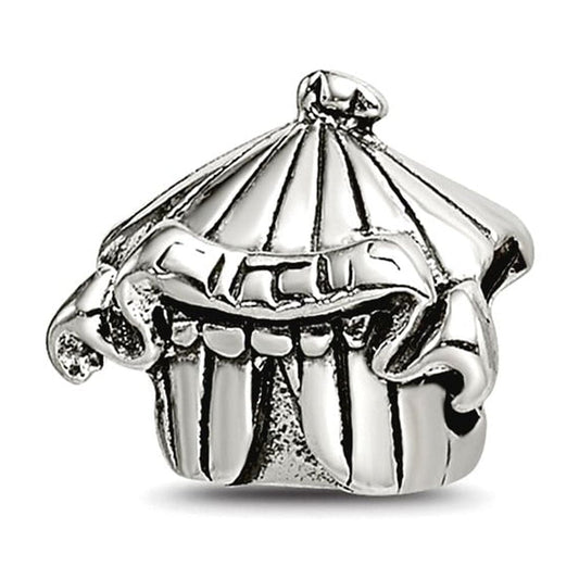 Sterling Silver Reflections Kids Circus Tent Bead