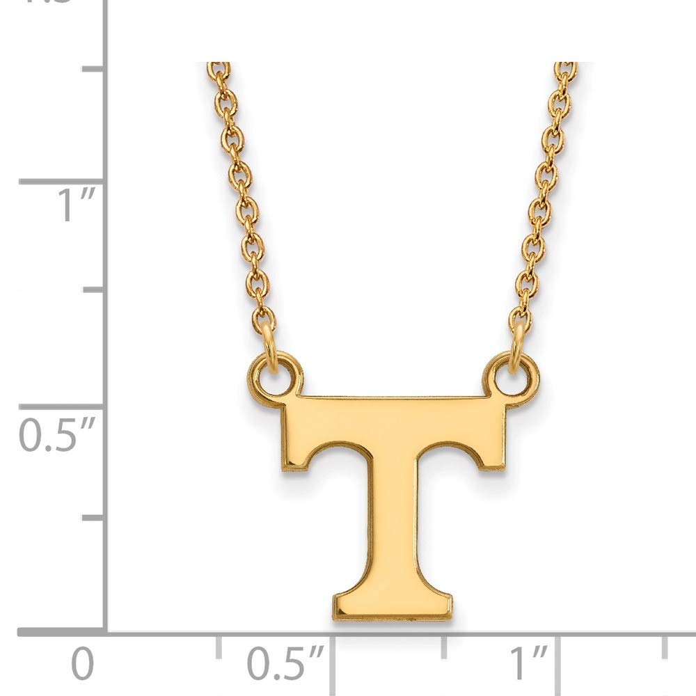 Women's Tennessee Volunteers Gold Plated Pendant Necklace