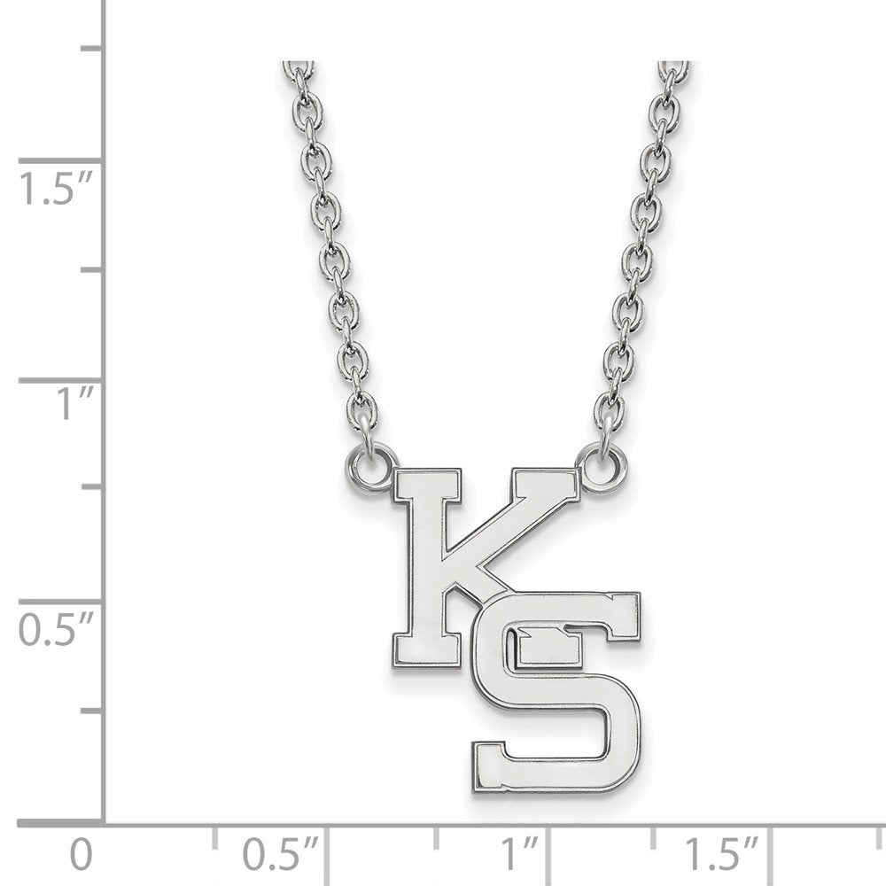 Large (3/4 Inch) Pendant w/ Necklace (Sterling Silver)