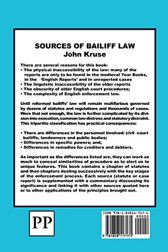 Sources of Bailiff Law