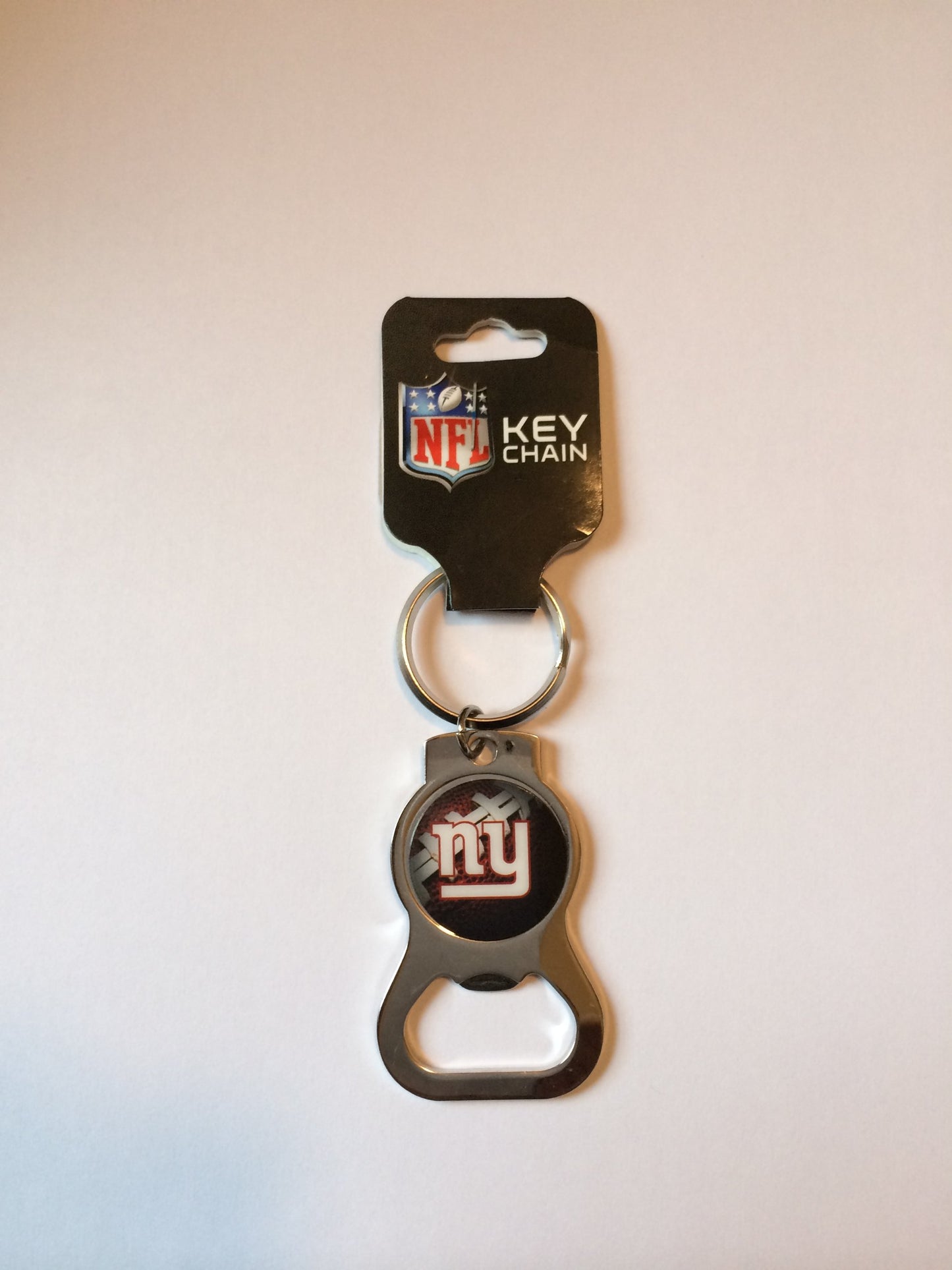 Colorado Avalanche Premium Solid Metal Bottle Opener Keychain, Silver Key Ring, Team Logo