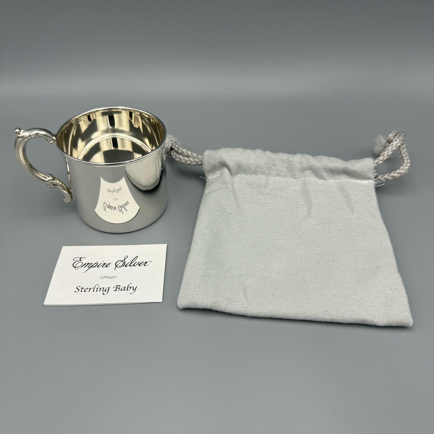 CLASSIC Sterling Silver BABY CUP by Empire Silver