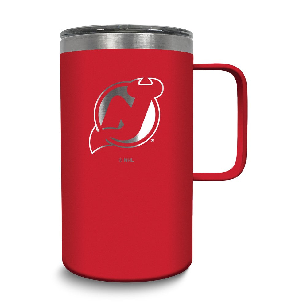 NHL New Jersey Devils Stainless Steel 18 oz. Hustle Mug with Lid