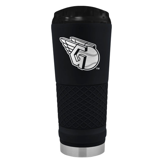 Black Cleveland Indians Stealth Matte 24oz Tumbler