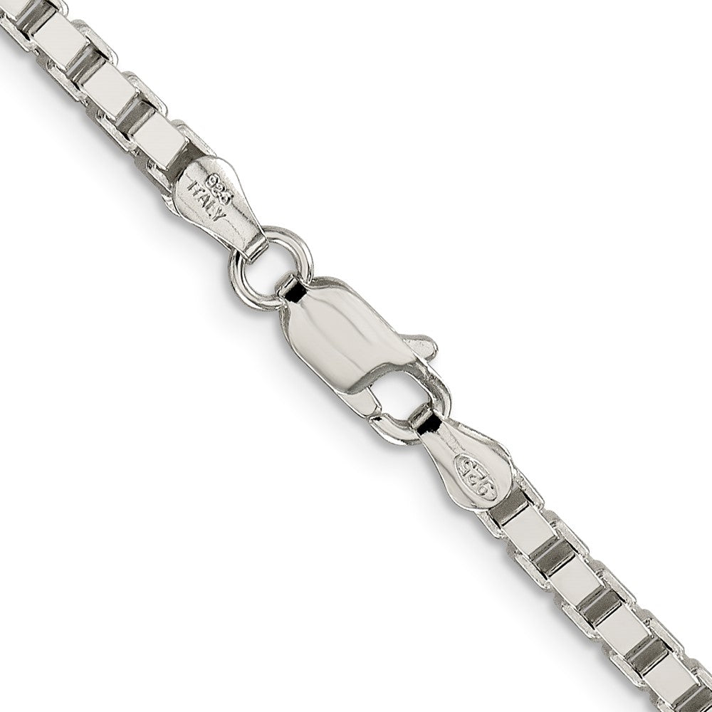 Sterling Silver 3.25mm Box Chain 28 Inches