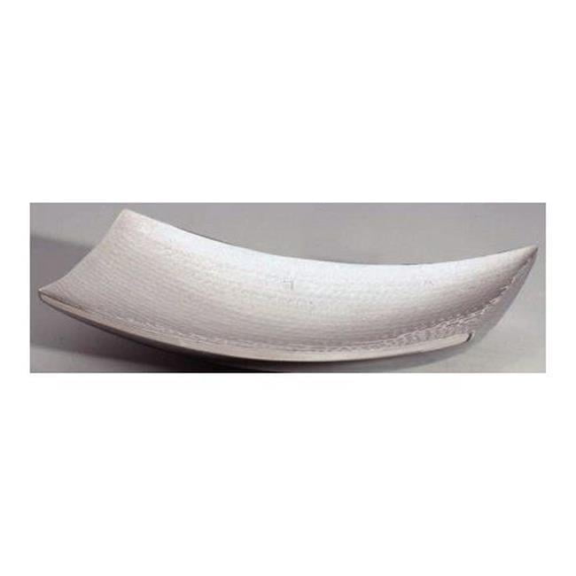 Leeber 72609 15 x 8.25 in. Hammered Curve Doublewall Tray