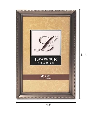 Lawrence Frames Metal Picture Frame, Antique Pewter