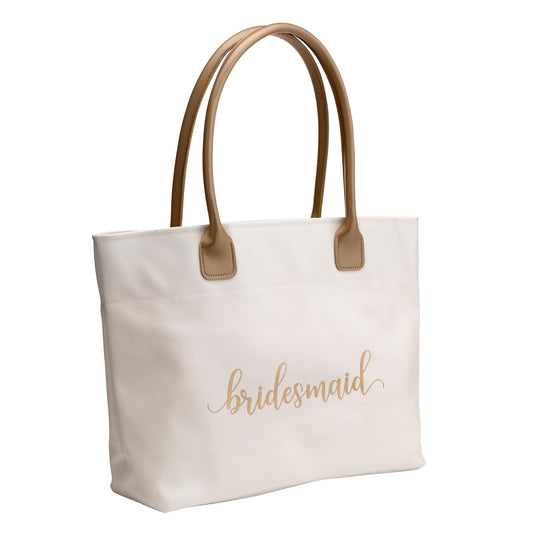 Lillian Rose Gold Bridesmaid Wedding Tote Bag
