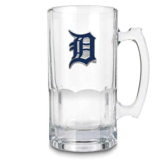 MLB Detroit Tigers Glass 32 ounce Macho Mug