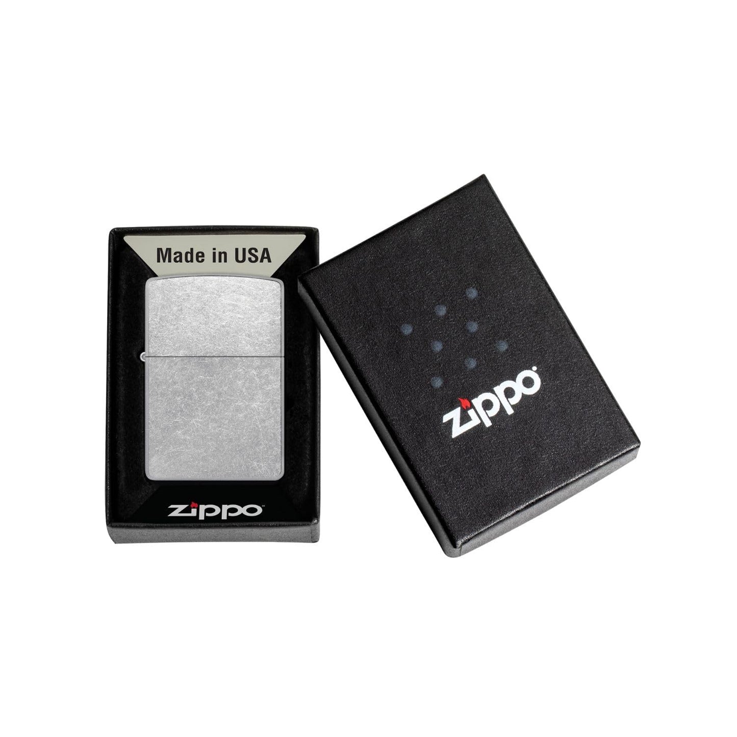 Zippo Classic Street Chrome Pocket Lighter