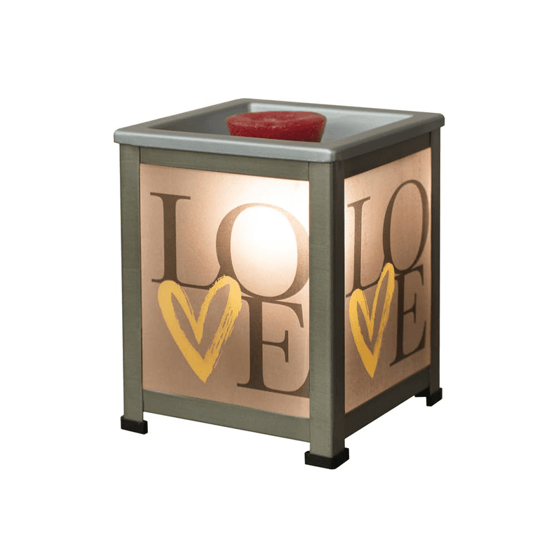 Love Glass Lanter Warmer