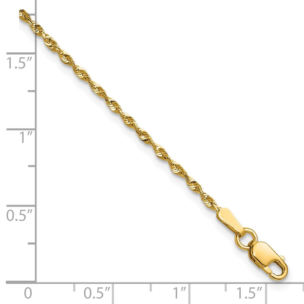 10k 1.5mm Extra-Light D/C Rope Chain
