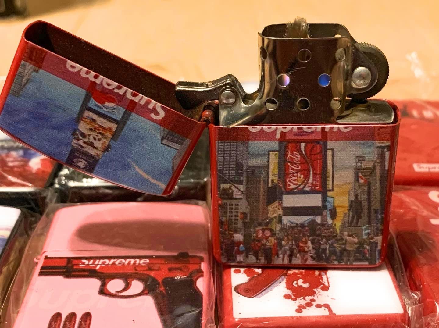Zippo Candy Apple Red Pocket Lighter