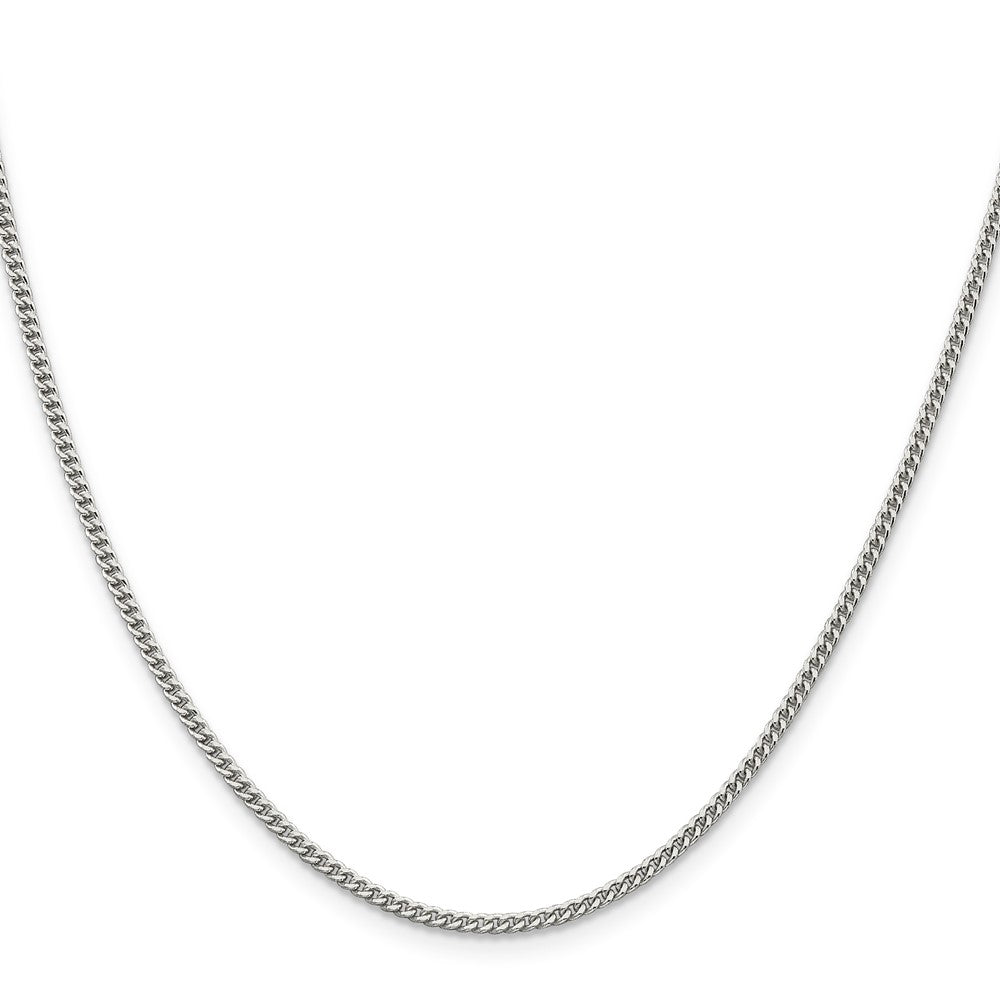 Sterling Silver 2mm Curb Chain 14 Inches