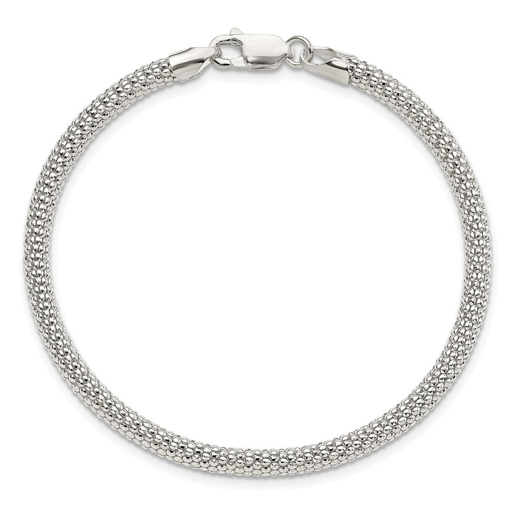 Sterling Silver Fancy 3.50mm Bracelet 7.5 inches