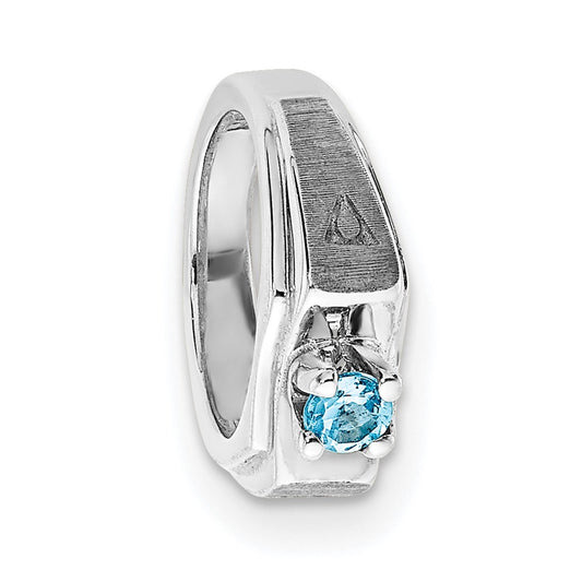 10kw Birthstone Pendant Blue Topaz (DEC)