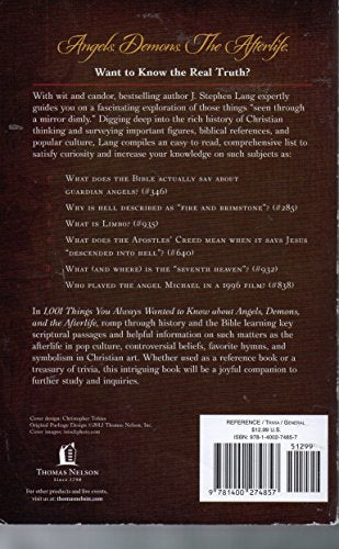 1,001 Things You Always Wanted to Know About Angels, Demons, and the