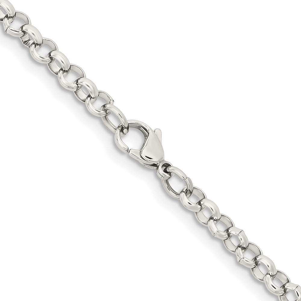Stainless Steel Polished 4.6mm 36in Rolo Chain