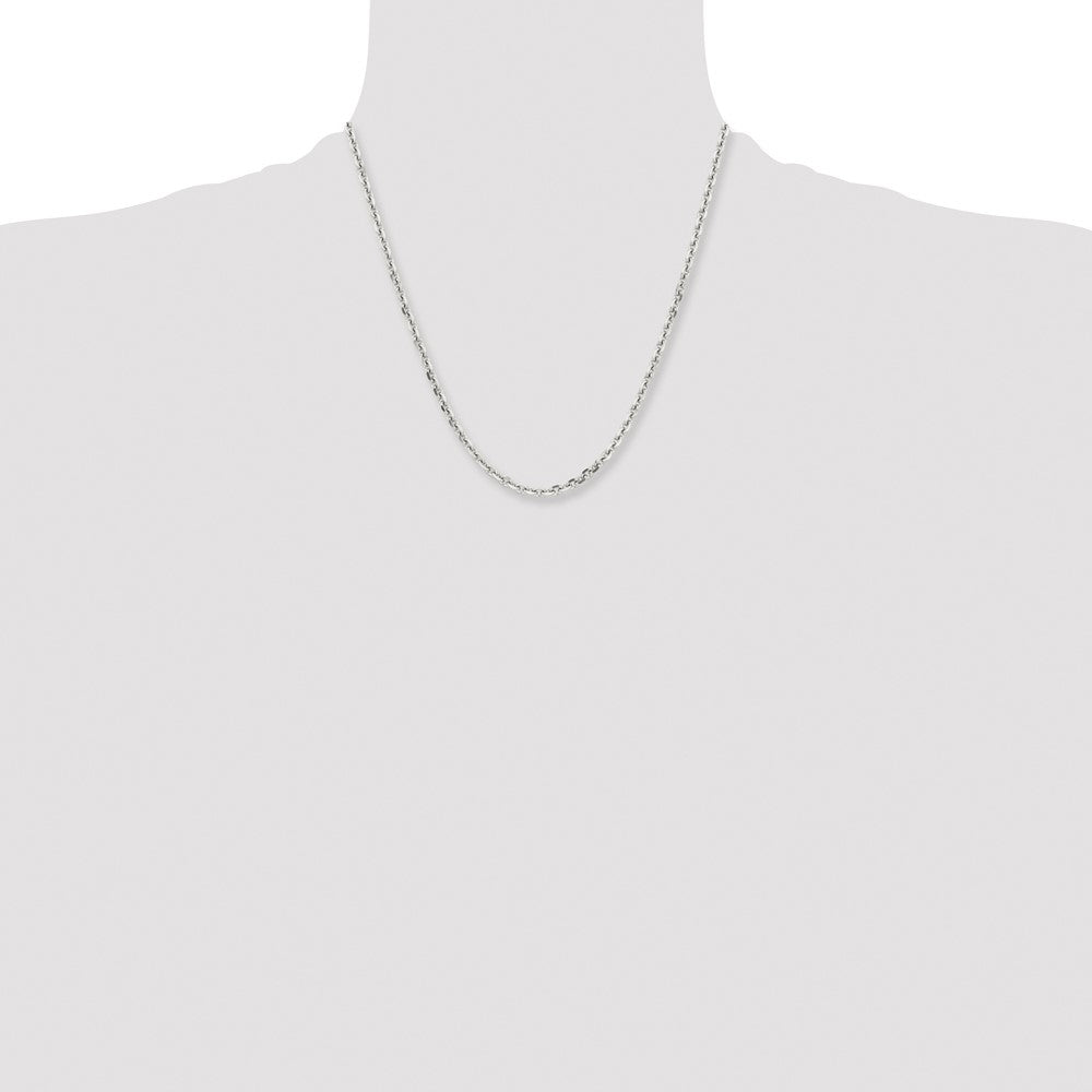 Stainless Steel Polished 4.3mm 20in Cable Chain