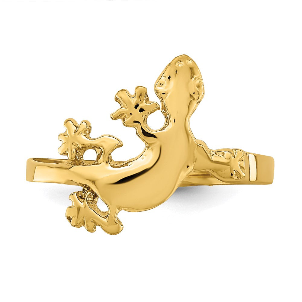 14K Lizard Ring Size 7