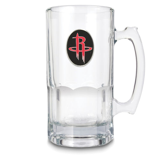 NBA Houston Rockets Glass 32 ounce Macho Mug