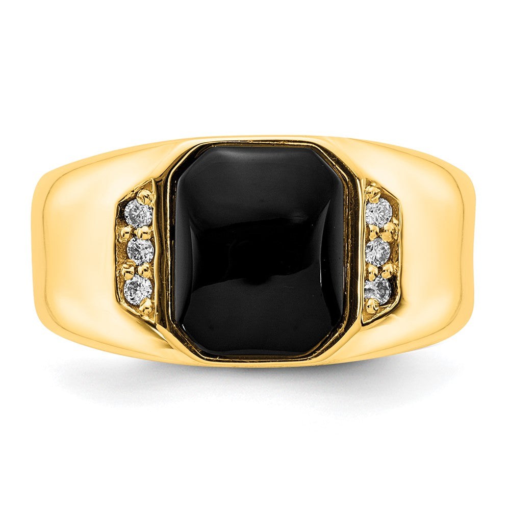 10k Yellow Gold AA Diamond Ring