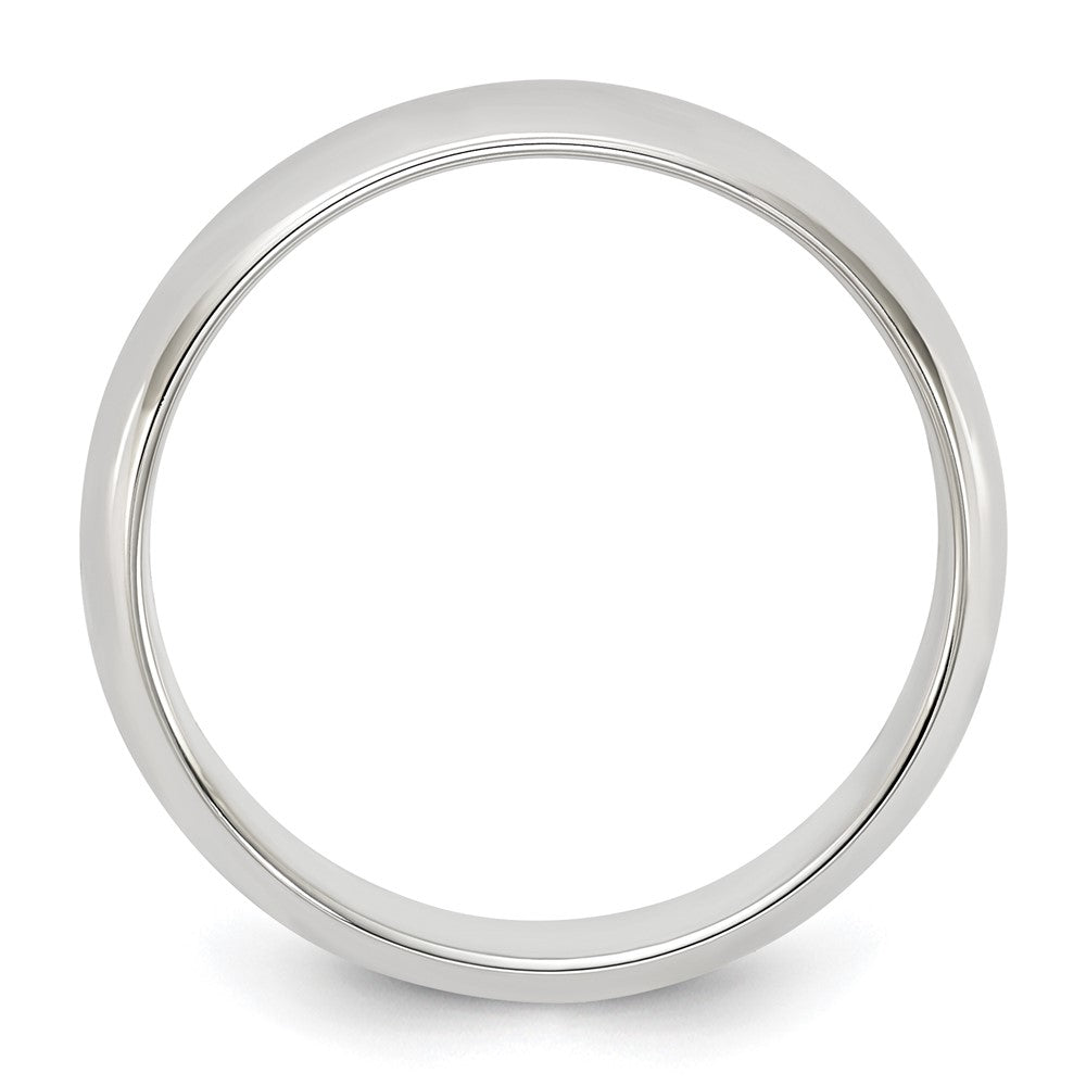 Sterling Silver 5mm Half Round Size 10.5 Band