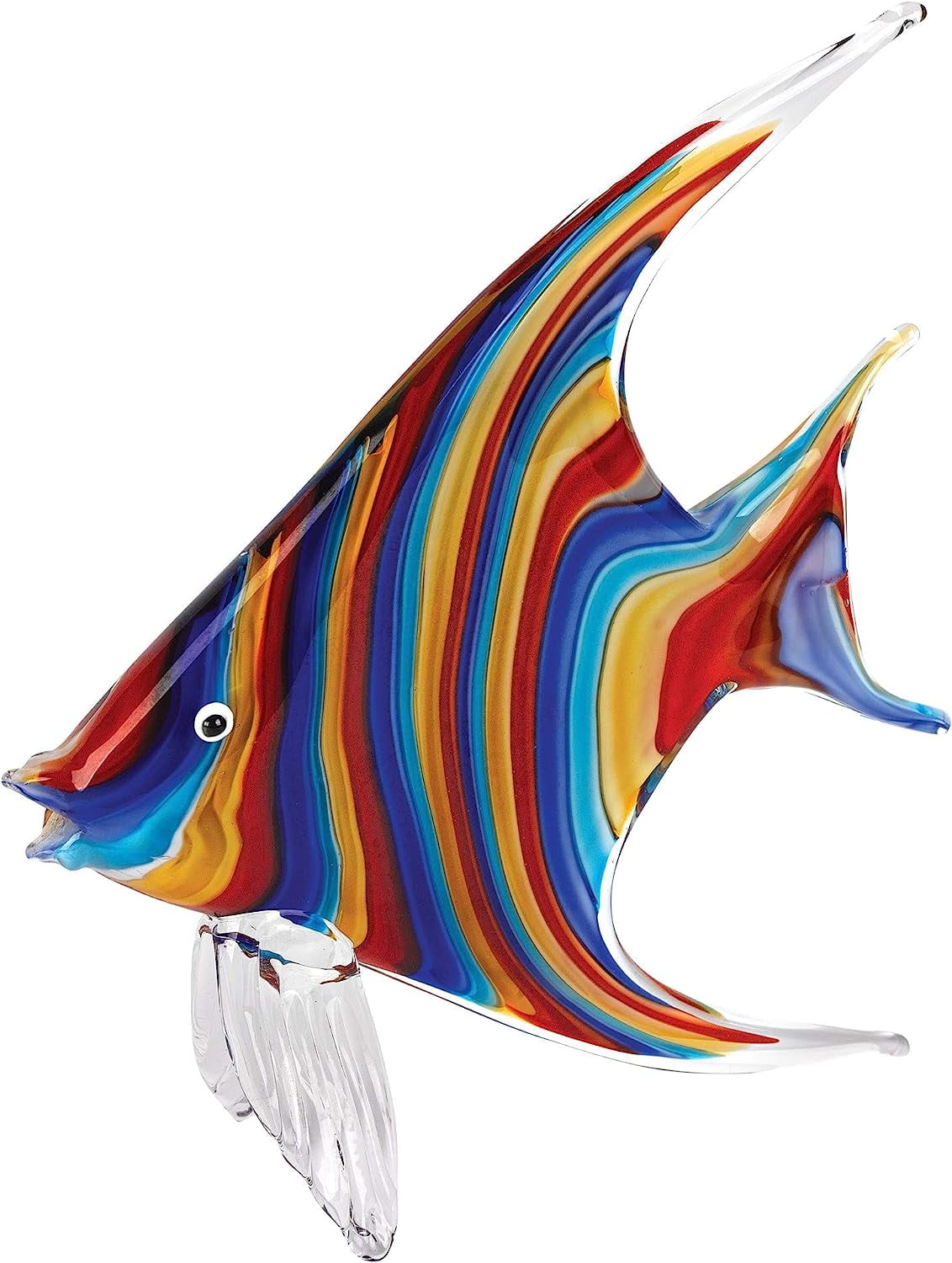 Badash Crystal Rainbow Art Glass Tropical Fish H10 x L8.5  (J527)