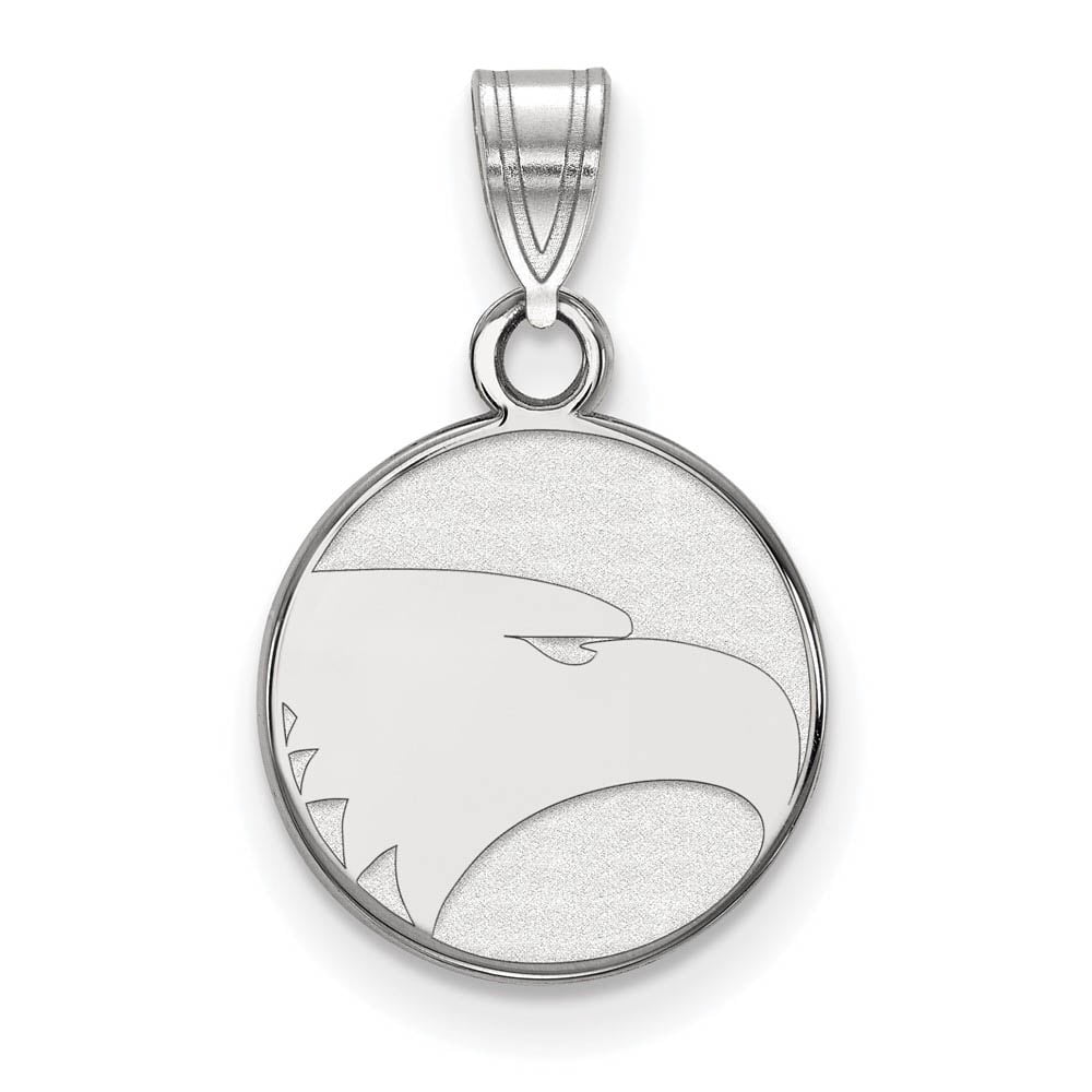 LogoArt Sterling Silver Georgia Southern University Small Pendant Necklace