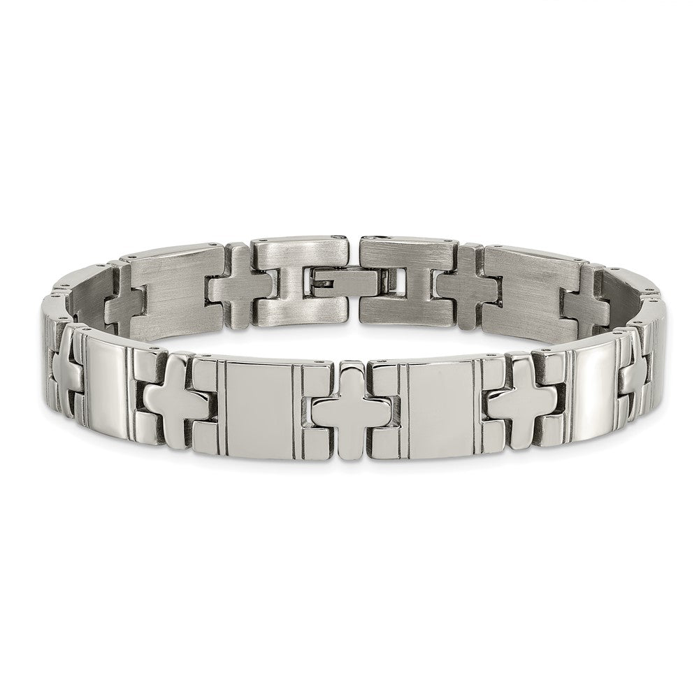 Titanium Polished 8.25in Bracelet 8.25 inches