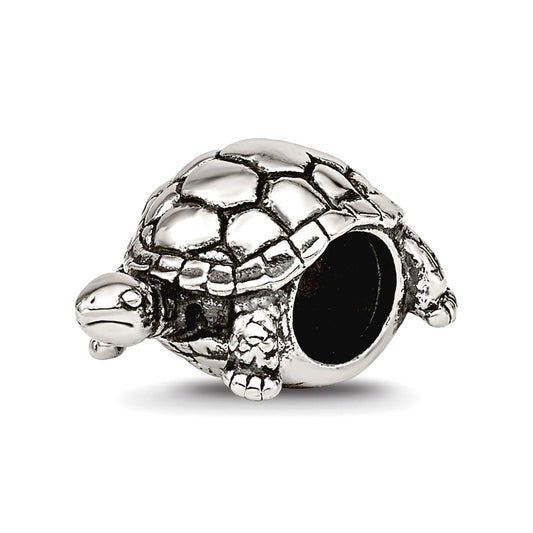 Sterling Silver Reflections Turtle Bead