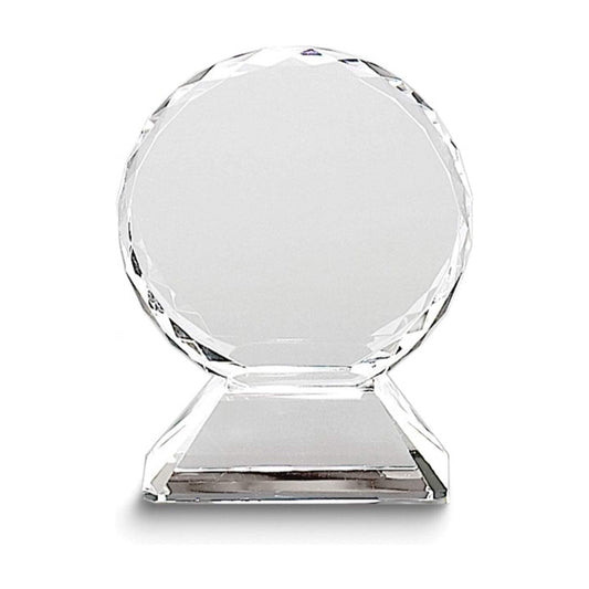 CGI Creative Gifts Round Optic Glass on Base, 5.7"