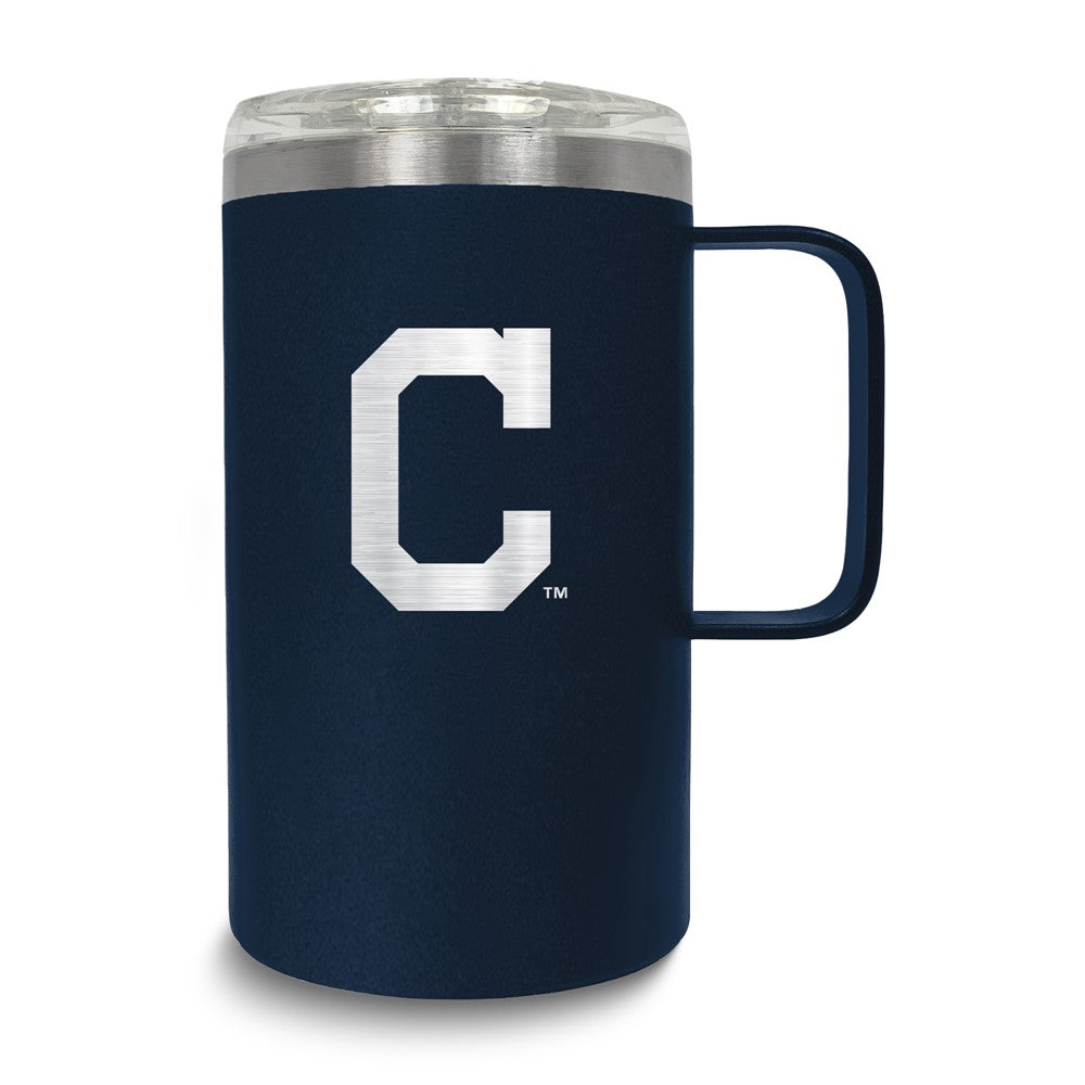 MLB Cleveland Indians Stainless Steel 18 oz. Hustle Mug with Lid