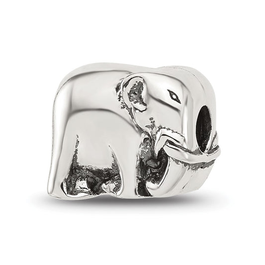 Sterling Silver Reflections Elephant Clip Bead