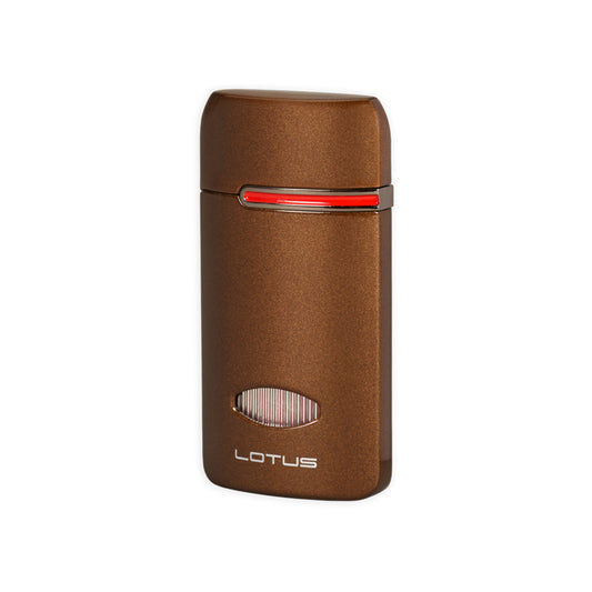 Lotus Lighter L76 Matrix Triple Jet Lighter w/ Cigar Punch