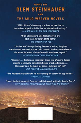 The Last Tourist: A Novel (Milo Weaver, 4) [Hardcover] Steinhauer, Olen