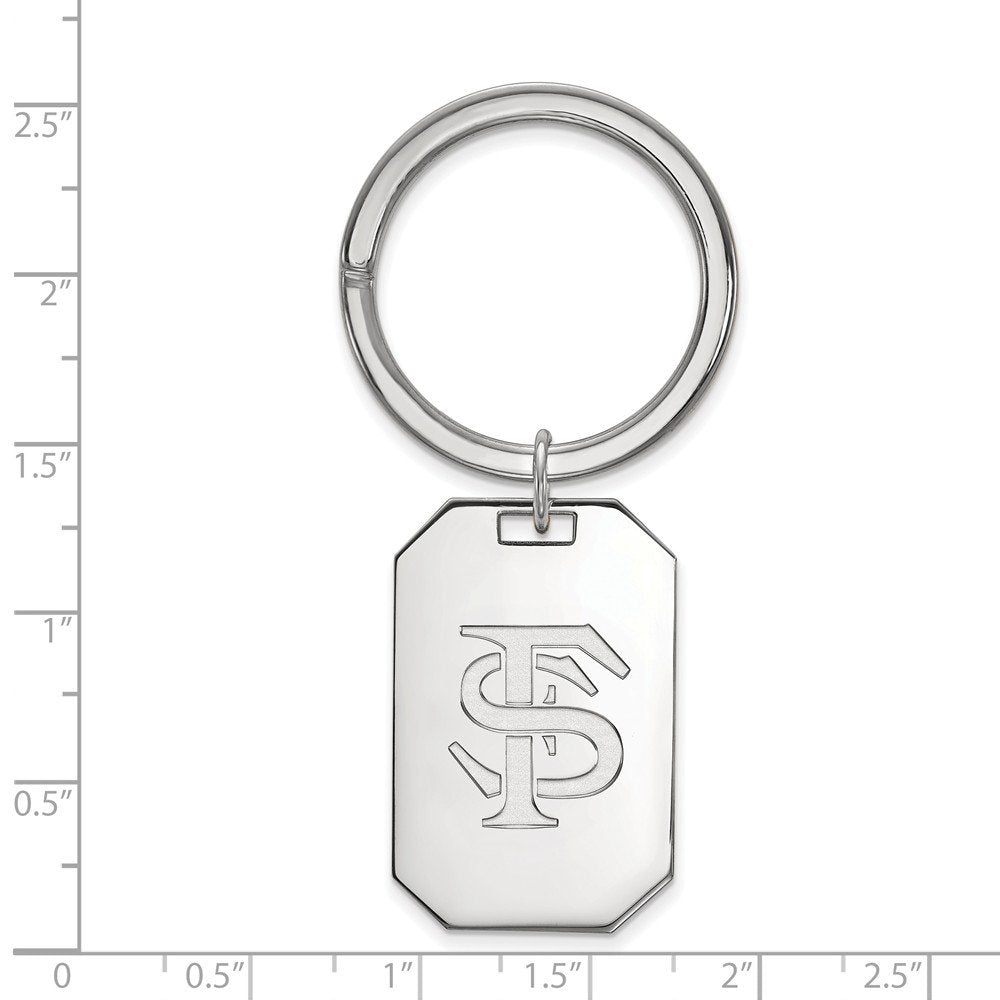 Sterling Silver Florida State Key Chain