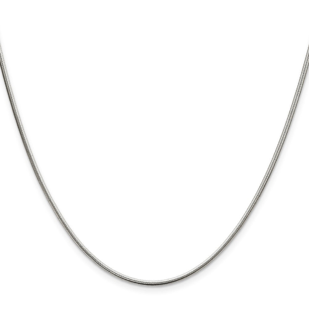 Chisel Stainless Steel Polished 1.5mm 16 inch Snake Chain