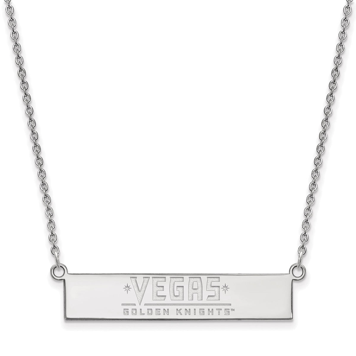 Vegas Golden Knights Bar Necklace