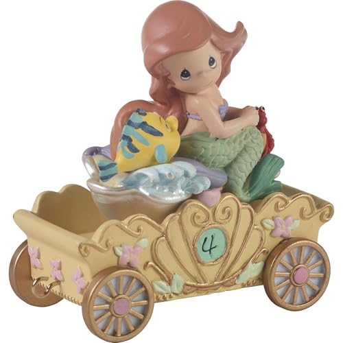 Precious Moments Disney Birthday Parade Ariel Age 4 Resin Figurine QGM5786