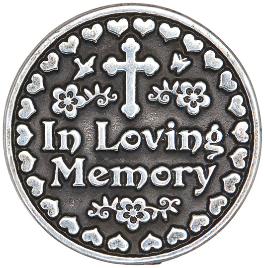 Cathedral Art PT141 In Loving Memory Pocket Token, 1-Inch
